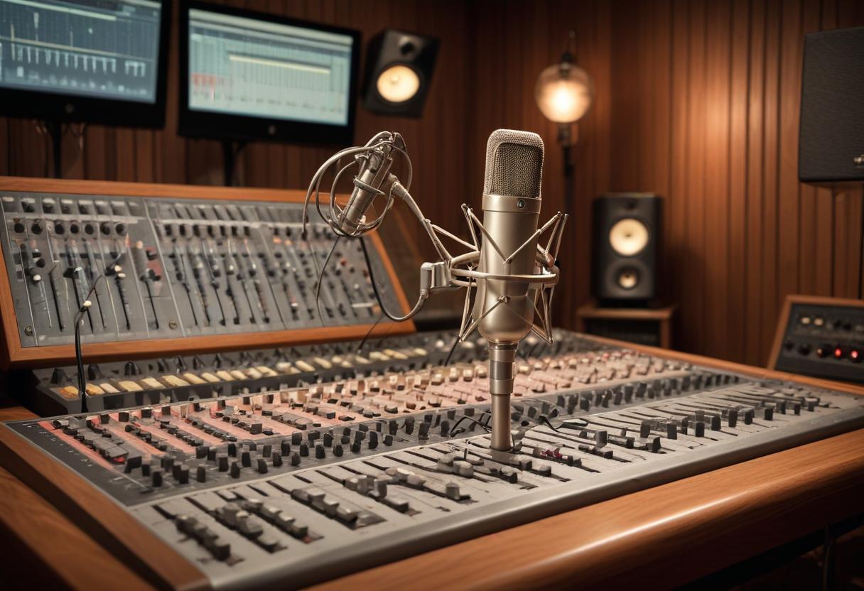Neumann U87 illustration